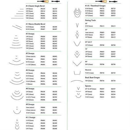 Flexcut SK107 Flexcut Eleven Piece Craft Carver Set
