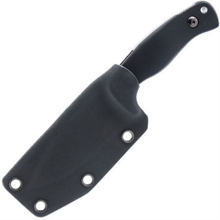 Akeron Eklipse by Tony Lopes EKLIPSE BLACK G10/STONEWASH – Premium Fixed &amp; Folding Blade Knife for Outdoor &amp; Everyday Use