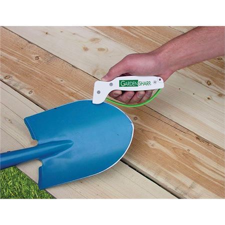 AccuSharp 6 Garden Sharpener with White Handle
