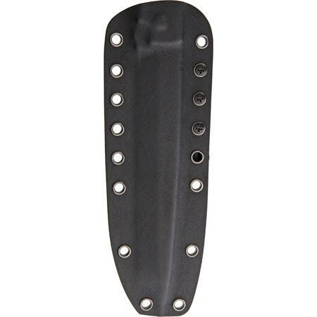 Hoffner 06 Beast Stainless Drop Point Fixed Blade Knife with G-10 Black Ergonomic "Grippy" Handle