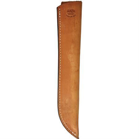 Anza LFM Fillet High Carbon Steel Fixed Blade Knife with Black Canvas Micarta Handle
