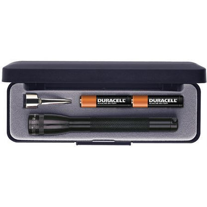 Maglite SP32012 Black Packaging Display Box Mini Maglite 2-Cell AAA LED Flashlight
