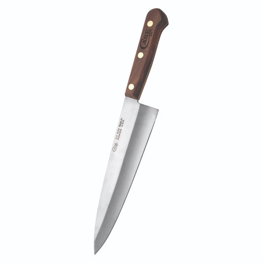 Case 07316 8 Inch Blade Chef''s Knife with Solid Walnut Handle
