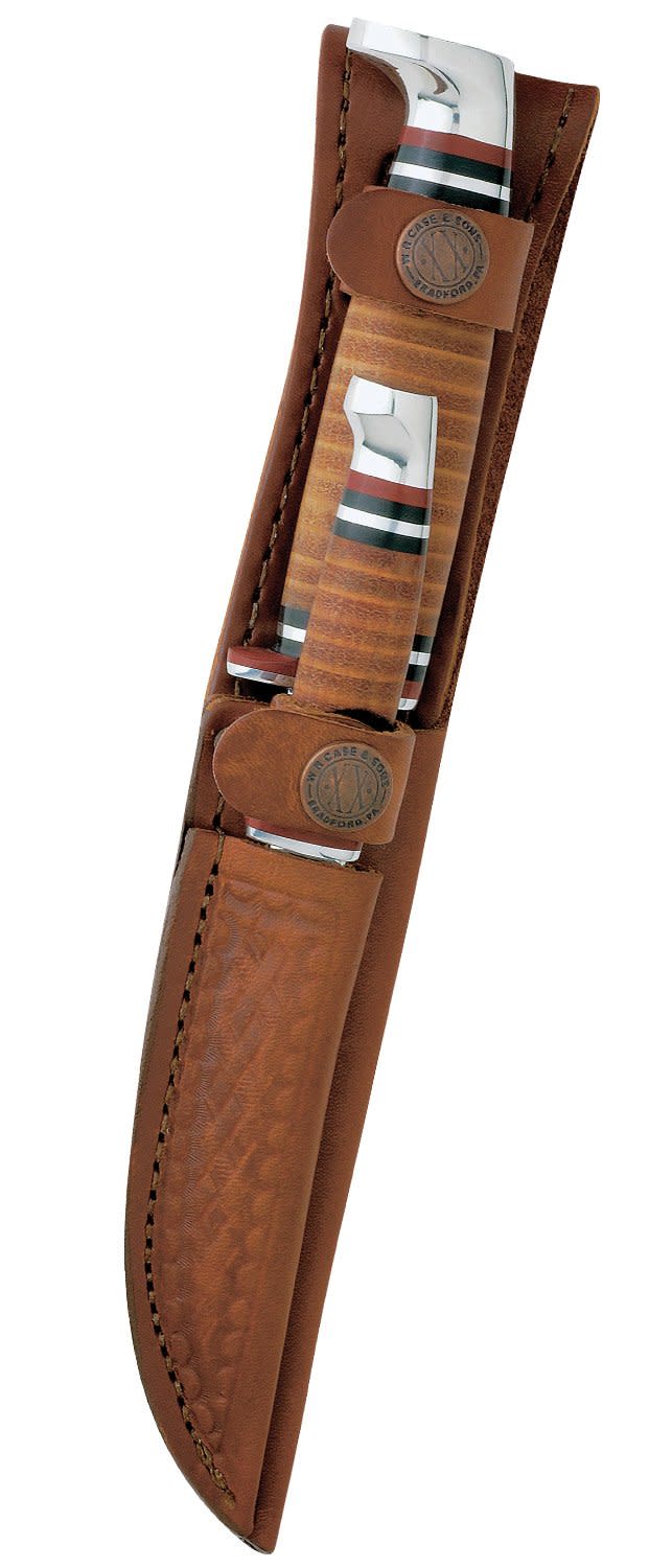 Case 372 Twin Finn Two Piece Set Fixed Blade Knife
