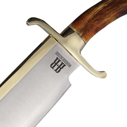 Rough Rider 1941 Don't Tread on Me Stainless Bowie Knife with Handle
