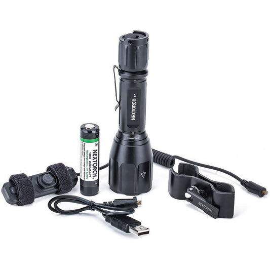 Nextorch T7 Flashlight Hunting Set V 2.0 – Rechargeable Hunting Torch Kit