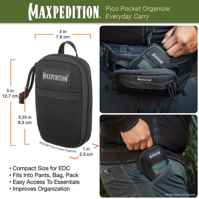 Maxpedition Pico Pocket Organizer Camo 0263MC