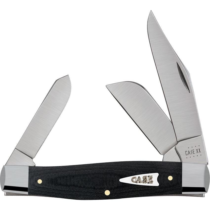 Case Cutlery Stockman Black Micarta 27732