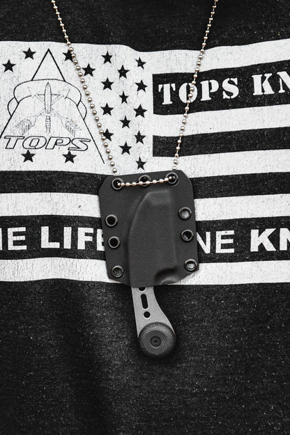 TOPS 3 Bros Neck Knife Tanto 3BR-02