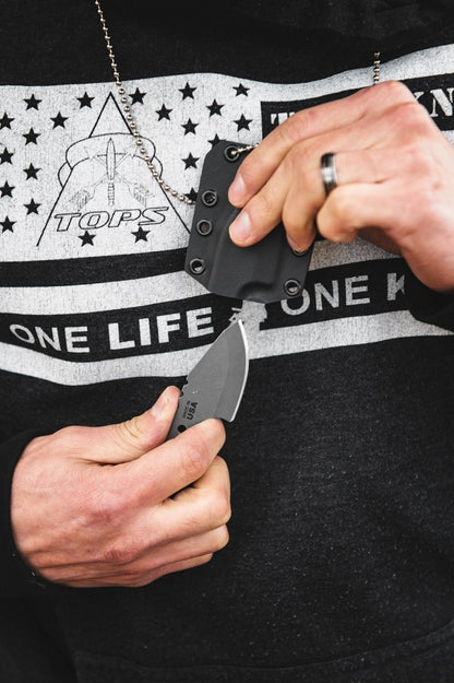 TOPS 3 Bros Neck Knife Hunters 3BR-01