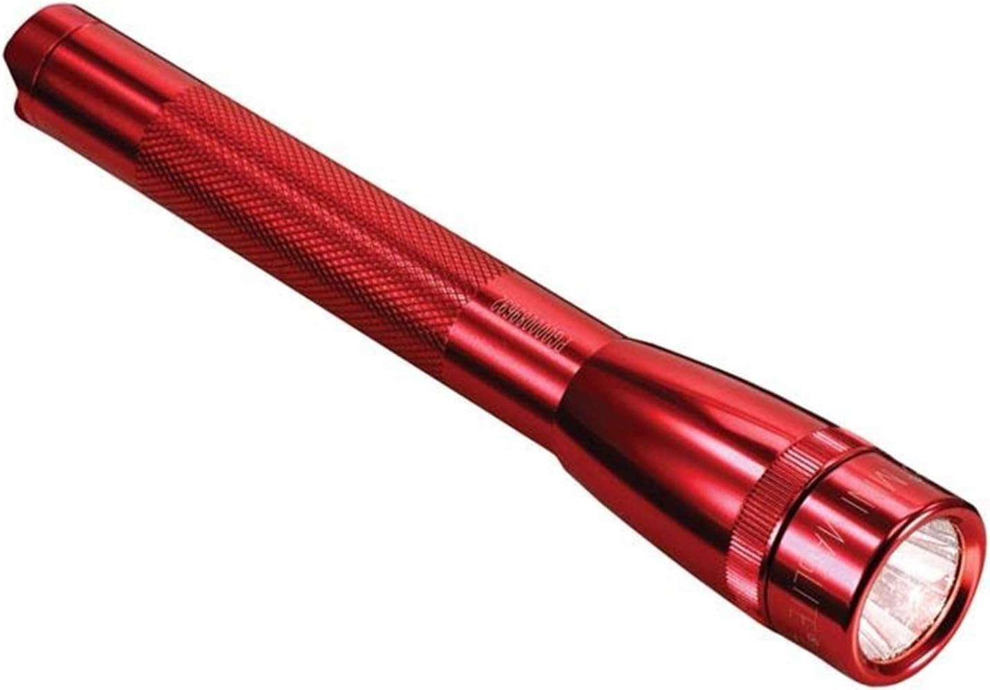 Maglite 56033 Mini Mag LED Red Flashlight with Aluminum Body
