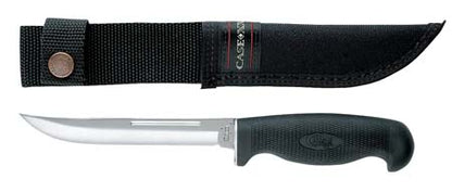 Case 00583 Lightweight Hunter Knife with Black Rubber Handle
