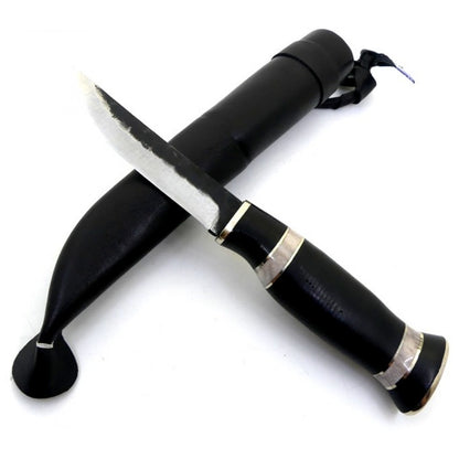 Wood Jewel Knives 23NP Fixed Blade Black
