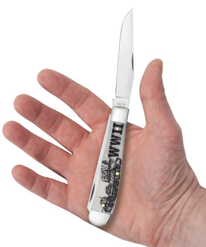 Case 50950 WWII Trapper Natural Bone
