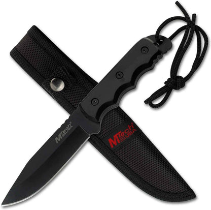 MTech 2035BK Hunter Black Fixed Blade Knife
