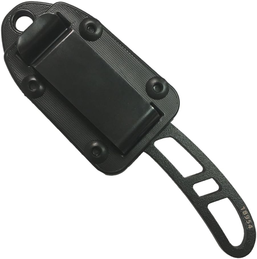 ESEE Candiru Black Compact Fixed Blade Knife with Survival Kit CAN-B-KIT
