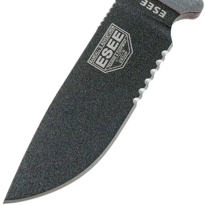 ESEE Model 4 ESEE-4S-MB-B Fixed Blade Knife (4.5" Black)
