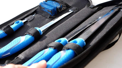 Camillus 18133 Cuda 6pc Knife/Sharpener Set
