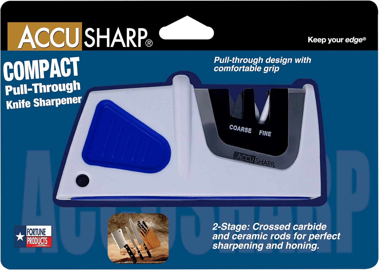 AccuSharp 080C Compact Pull-Through Sharpener
