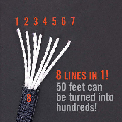 Atwood 1218H Parachute 100 ft Cord - Green
