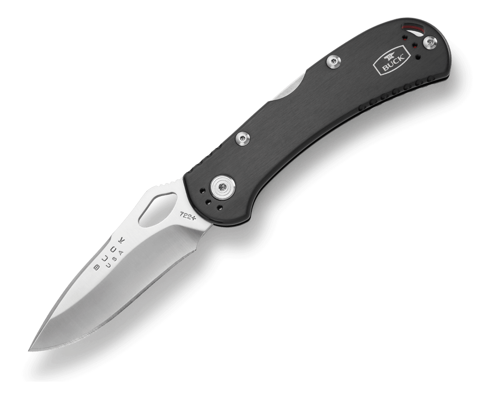 Buck 722 Spitfire™ Knife – Black Anodized Aluminum