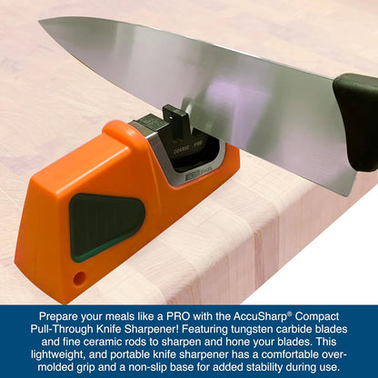 AccuSharp 081C Compact Pull-Through Sharpener
