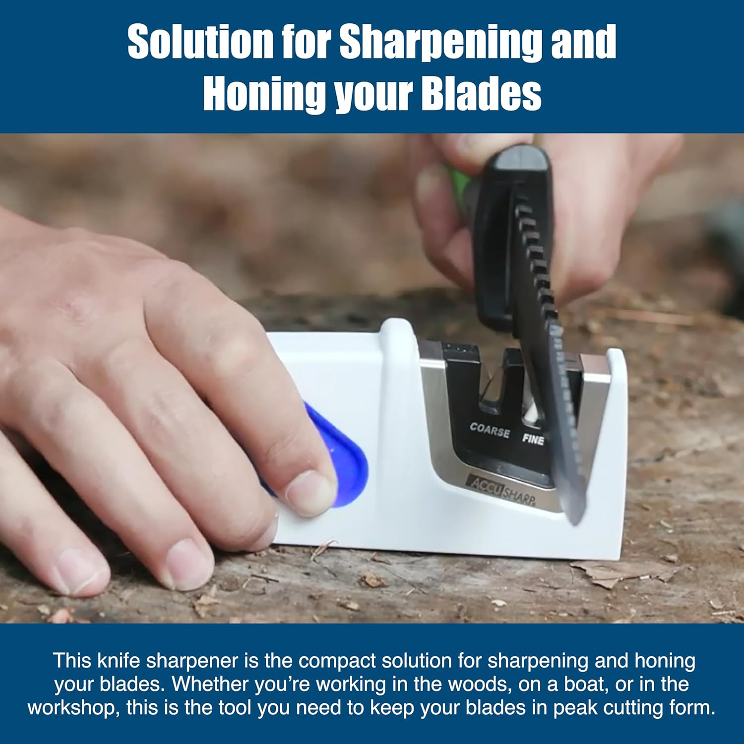 AccuSharp 080C Compact Pull-Through Sharpener
