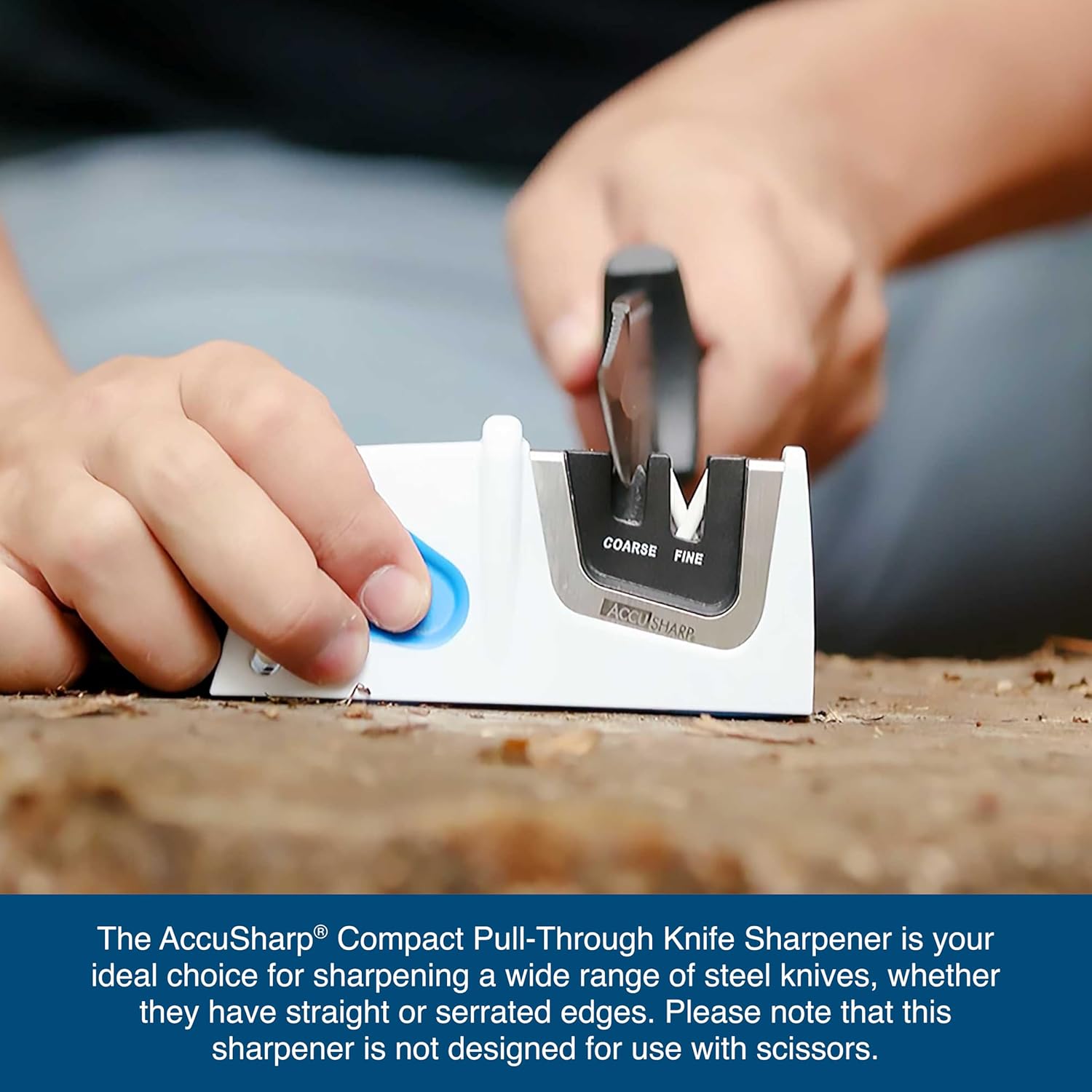AccuSharp 080C Compact Pull-Through Sharpener
