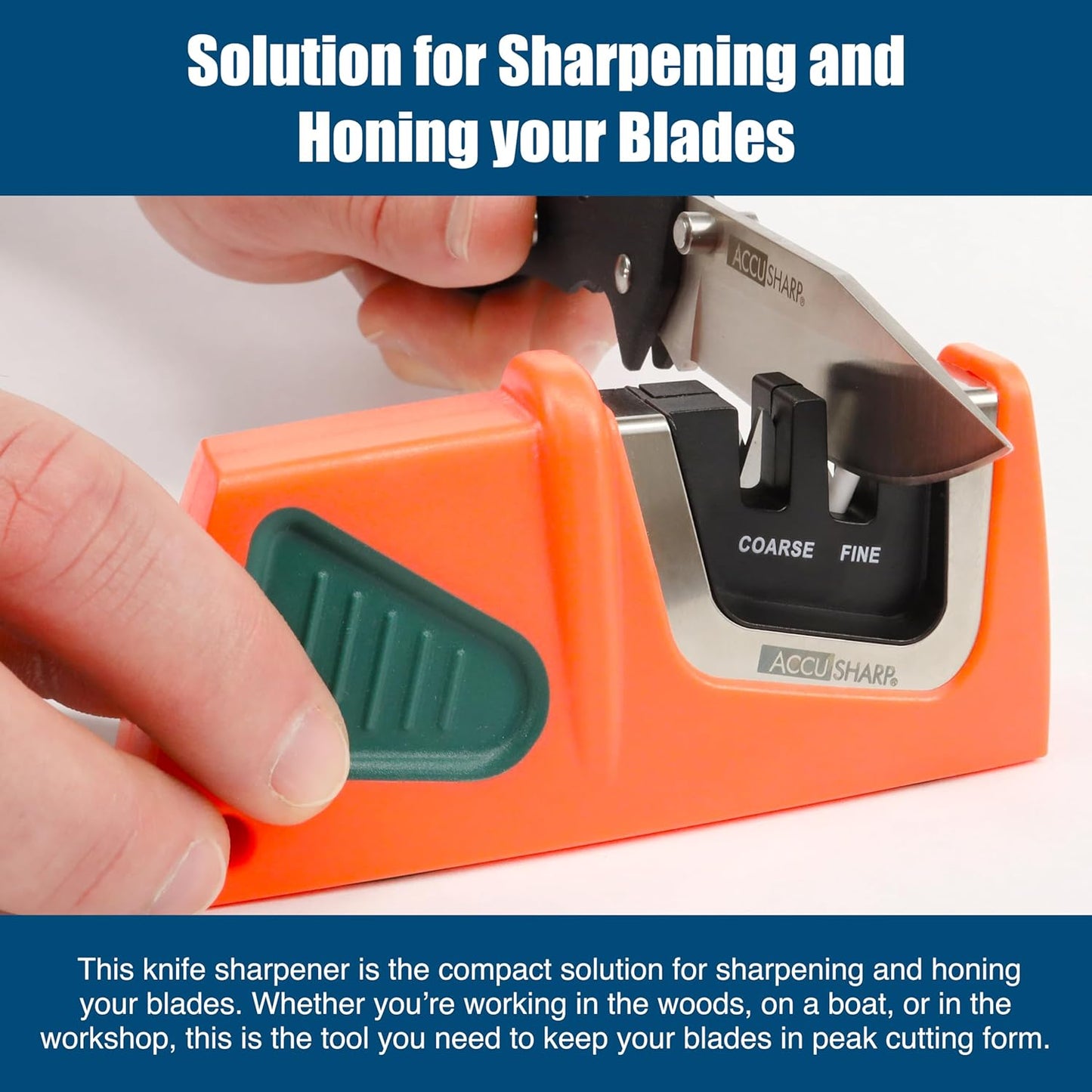 AccuSharp 081C Compact Pull-Through Sharpener
