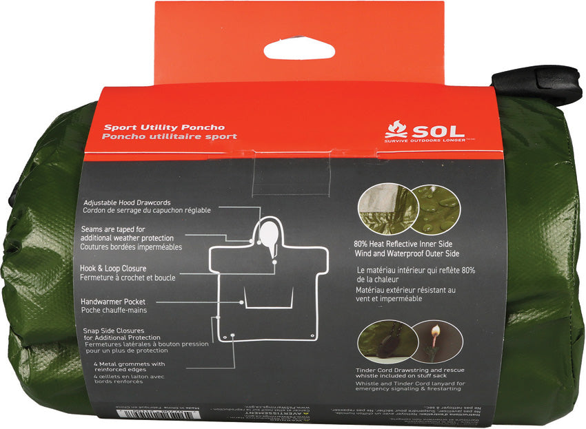 Adventure Medical SOL Sport Utility Poncho - navigation gear - image 2