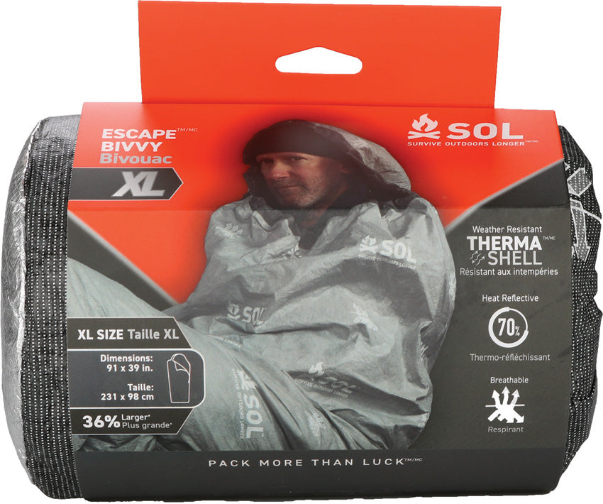Adventure Medical SOL Escape Bivvy XL with Hood - first aid equipment - image 1