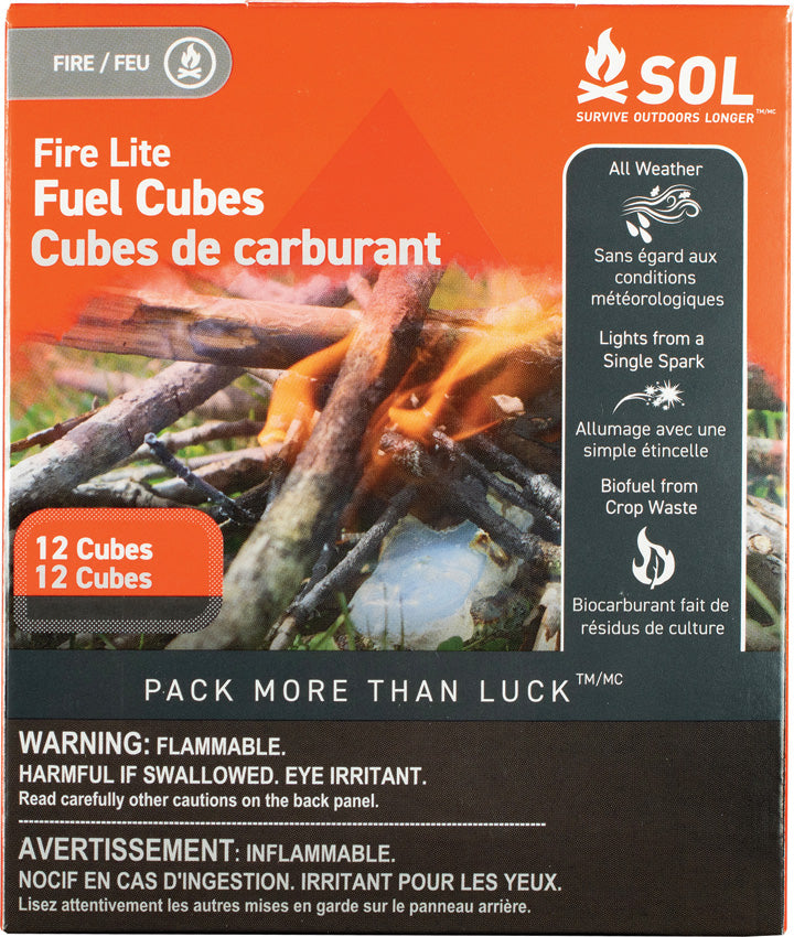 Adventure Medical SOL Fire Lite Fuel Cubes - first aid equipment - image 1