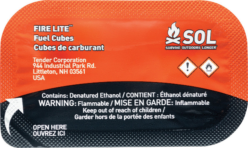 Adventure Medical SOL Fire Lite Fuel Cubes - first aid equipment - image 4
