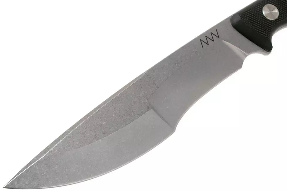 ACTA NON VERBA ANV knives knife P500 ANVP500-006 with Leather Sheath Black
