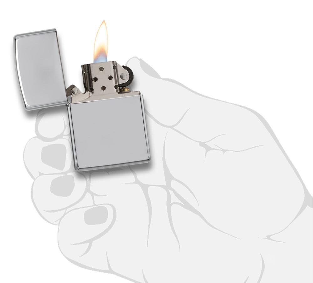 Zippo Armor® High Polish Chrome Windproof Lighter