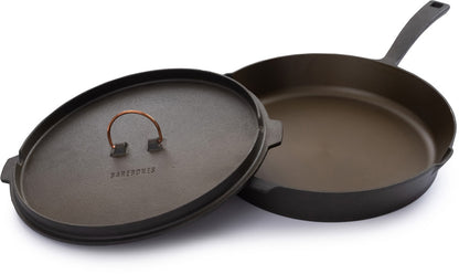 Barebones Living Cast Iron Skillet 12in - camp cooking equipment - image 1