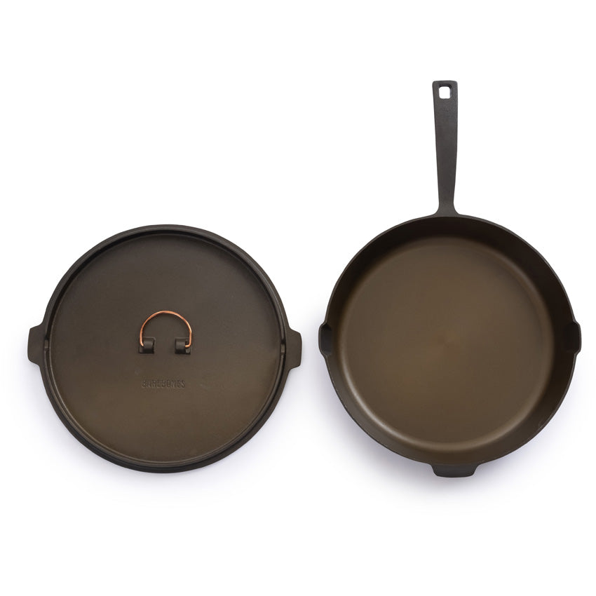 Barebones Living Cast Iron Skillet 12in - camp cooking equipment - image 2