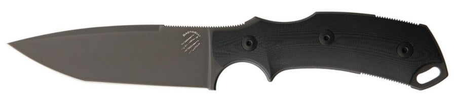 Bastinelli S04V2S R.E.D. V2 Fixed Blade Knife with Black G10 Handle

