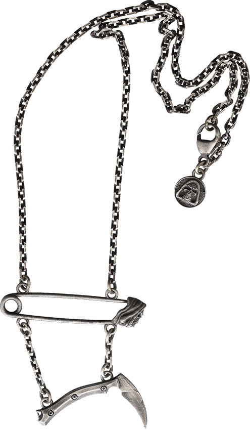 Bastinelli Creations Silver Necklace Short - lanyard accessory - image 1