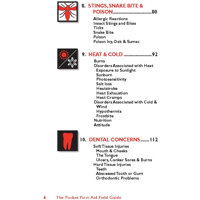 Pocket First-Aid Field Guide - outdoor reference - image 5