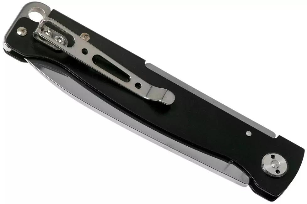 Boker Plus Atlas Slip Joint Knife Black Steel (2.6" Polish) 01BO851
