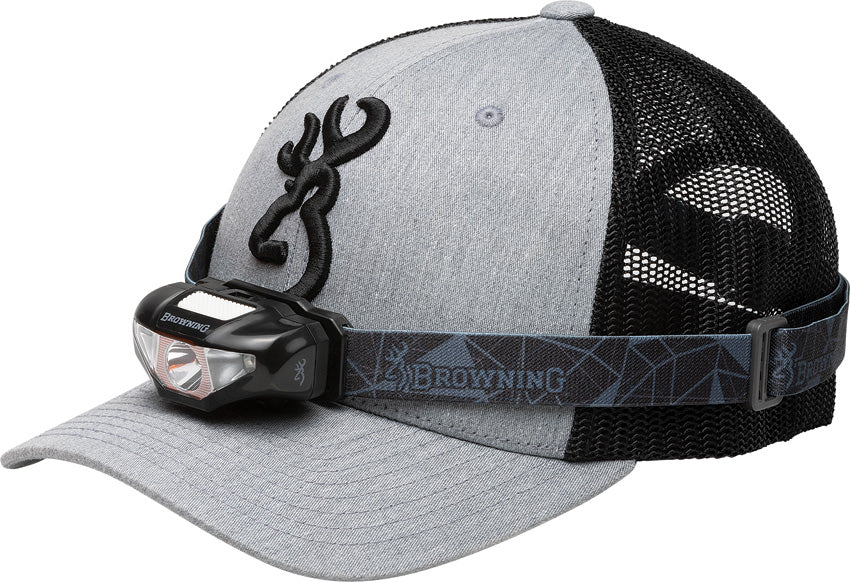 Browning Headlight/Cap Combo Gray - outdoor apparel - image 1