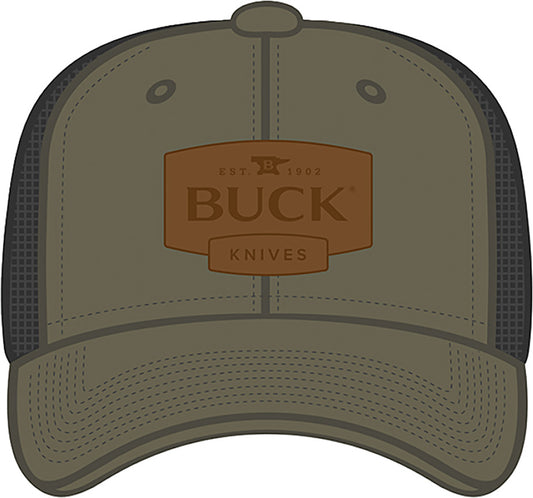 Buck Mesh Snapback Hat OD 14244