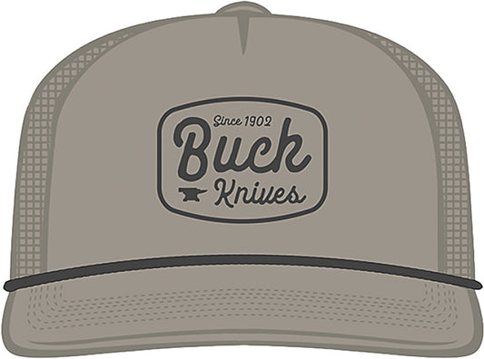 Buck Rounded Felt Patch Green 14248