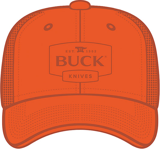 buck blaze org PVC patch hat 