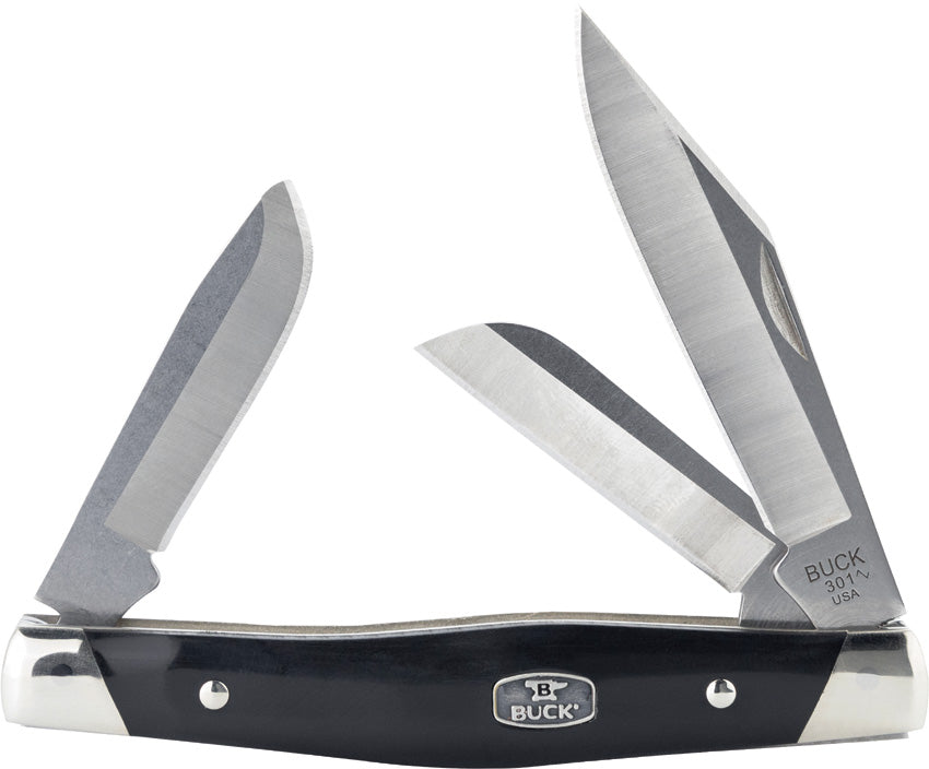 Buck Stockman Black Nickel Silver 14104 by Buck