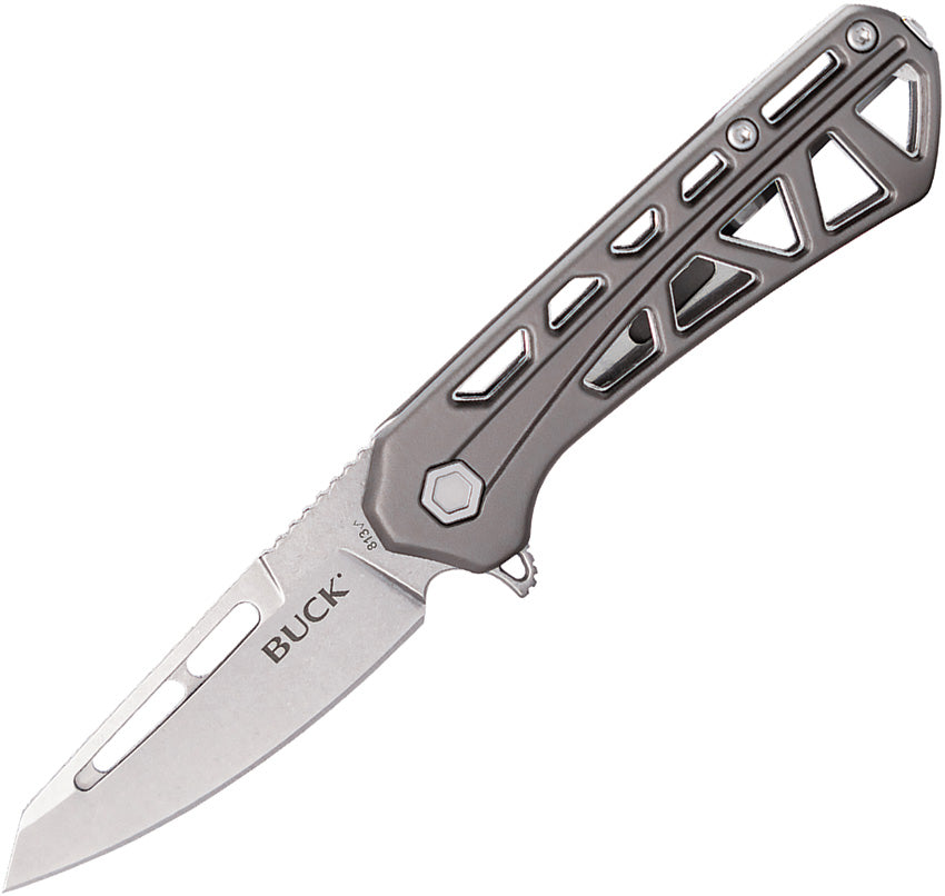 Buck Mini Trace Ops Linerlock Gray 13760 by Buck