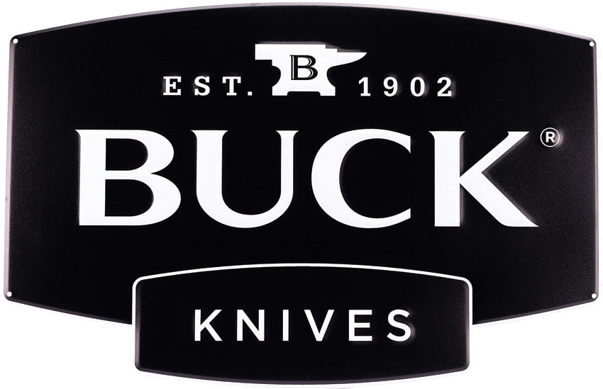Buck Buck Logo Tin Tacker Sign 13520