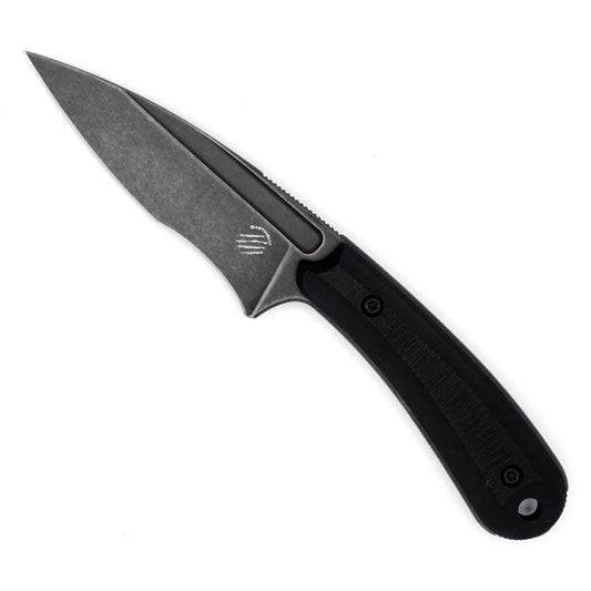 Bastinelli 215 SIN Fixed Blade with Black G10 Handle
