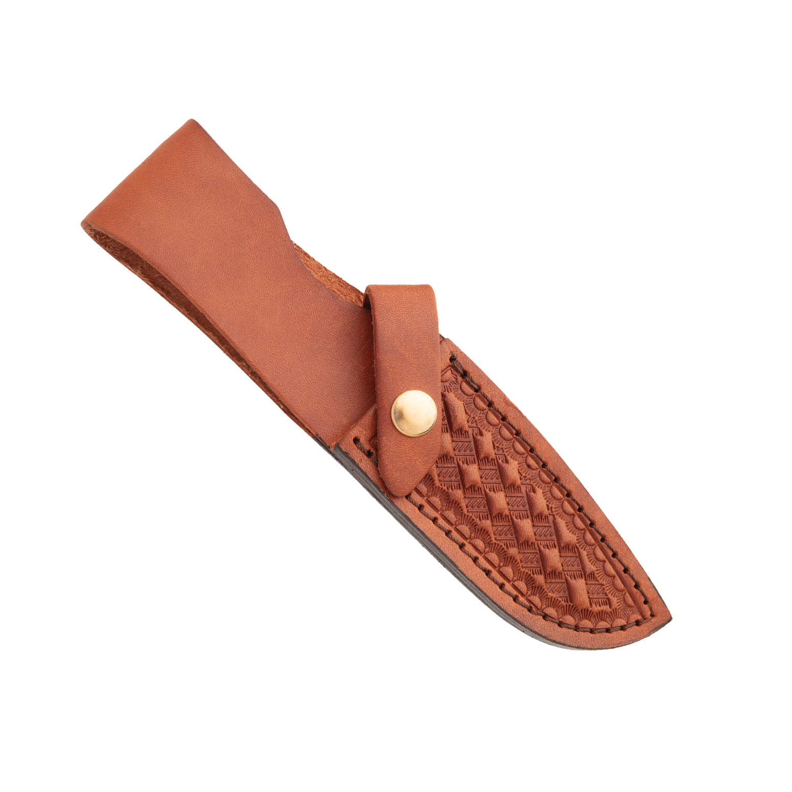 6 1/2" Baby Bowie w/ Leather Sheath - 00 1/2 Pattern - Bear & Son Cutlery - Jacksonville, AL